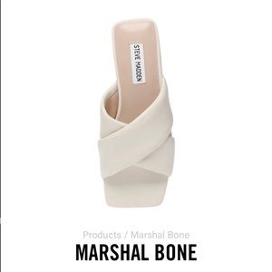 Steve Madden Marshal Bone Slides